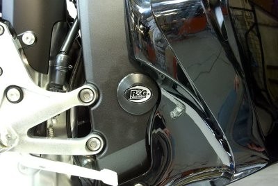 Zátka do rámu, pravá, Honda CBR 600RR '09, černá